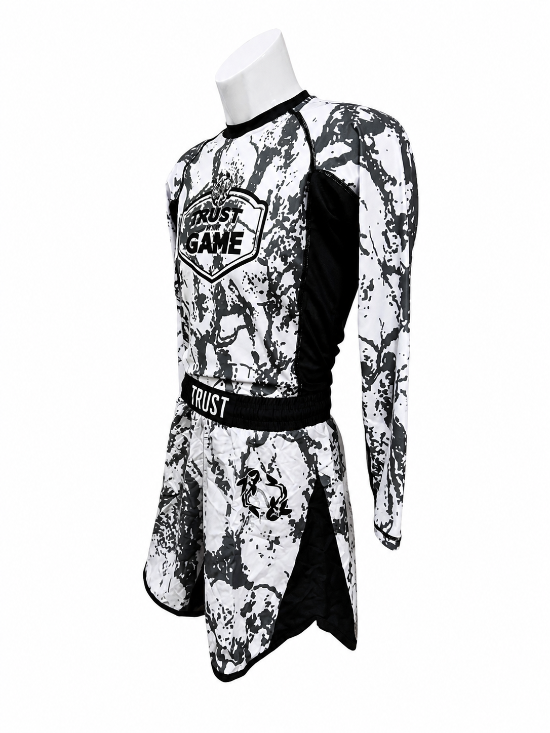 Relentless Snow BJJ Rash Guard Set – No-Gi Jiu-Jitsu Compression Gear | Trust-Clothe