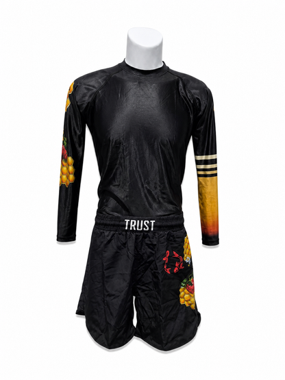 Hive Mind BJJ Rash Guard Set – No-Gi Jiu-Jitsu Compression Gear | Trust-Clothes