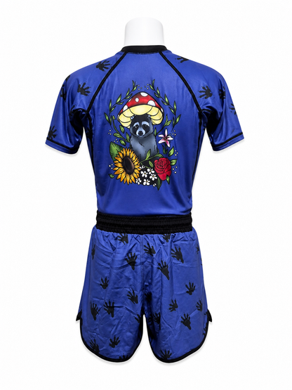 Midnight Bandit BJJ Rash Guard Set – No-Gi Jiu-Jitsu Compression Gear | Trust-Clothes