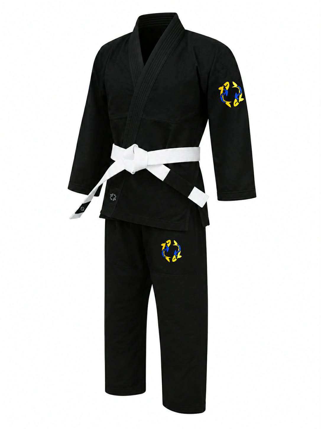 Black Gi – 390 GSM Brazilian Jiu-Jitsu Gi | Trust-Clothes