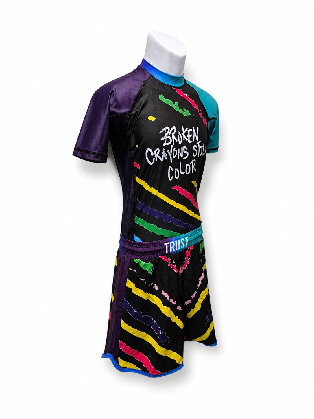Still Color BJJ Rash Guard Set – Mental Health Awareness Edition | Trust-Clothes