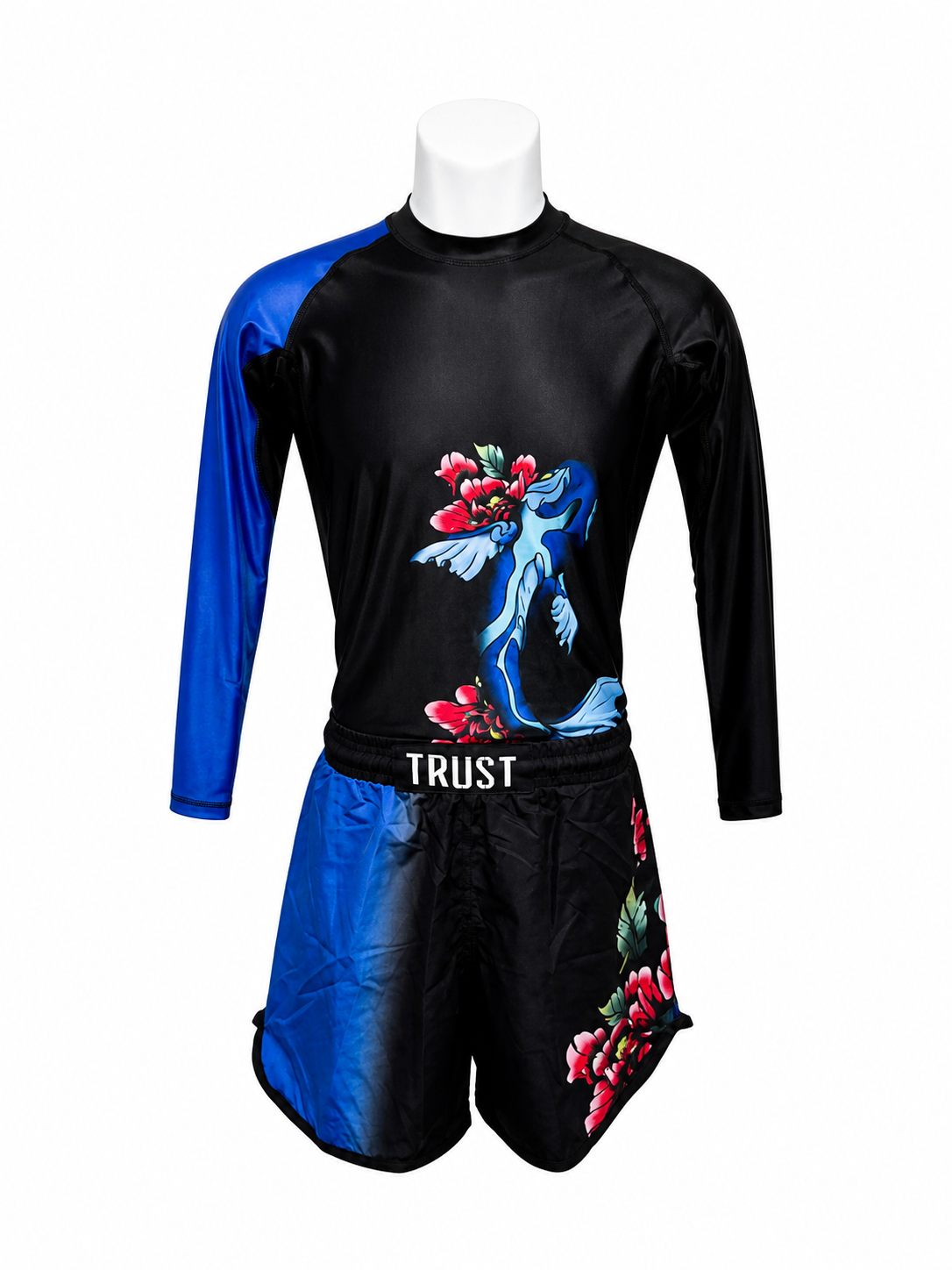 Koi Flow BJJ Rash Guard Set – No-Gi Jiu-Jitsu Compression Gear | Trust-Clothes