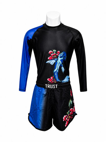 Koi Flow BJJ Rash Guard Set – No-Gi Jiu-Jitsu Compression Gear | Trust-Clothes