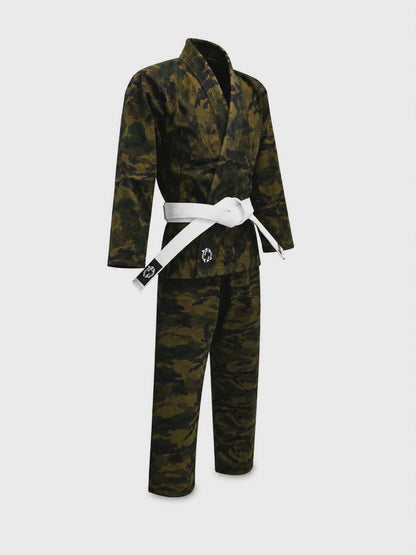 M81 Woodland Camo Gi – Premium 350 GSM Brazilian Jiu-Jitsu Gi | Trust-Clothes