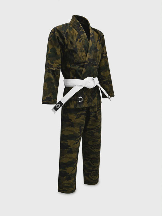 M81 Woodland Camo Gi – Premium 350 GSM Brazilian Jiu-Jitsu Gi | Trust-Clothes
