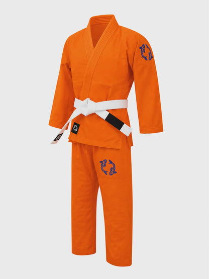 Orange Gi – 350 GSM Brazilian Jiu-Jitsu Gi | Trust-Clothes