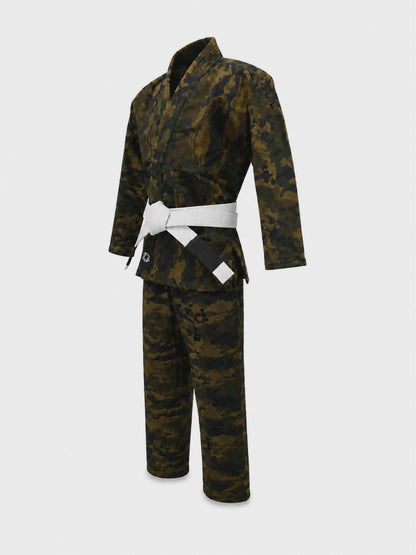 M81 Woodland Camo Gi – Premium 350 GSM Brazilian Jiu-Jitsu Gi | Trust-Clothes