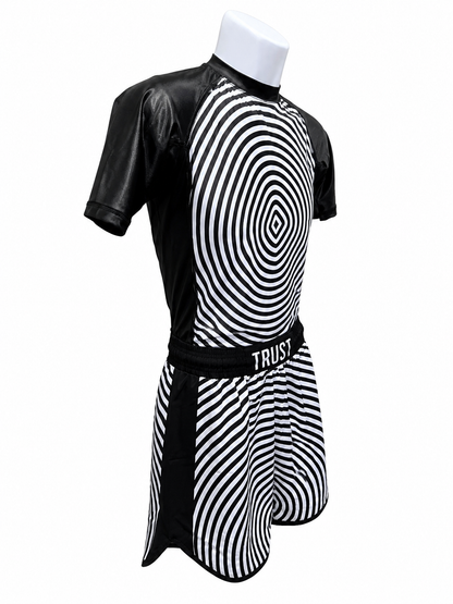 Hypnotic Flow BJJ Rash Guard Set – No-Gi Grappling Gear | Trust-Clothes