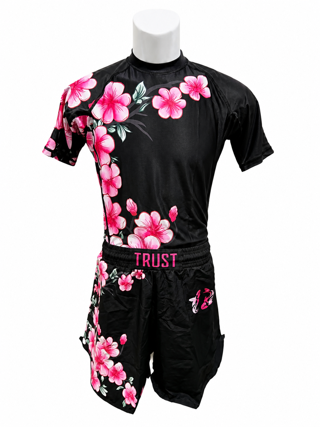 Sakura Flow BJJ Rash Guard Set – No-Gi Jiu-Jitsu Compression Gear | Trust-Clothes