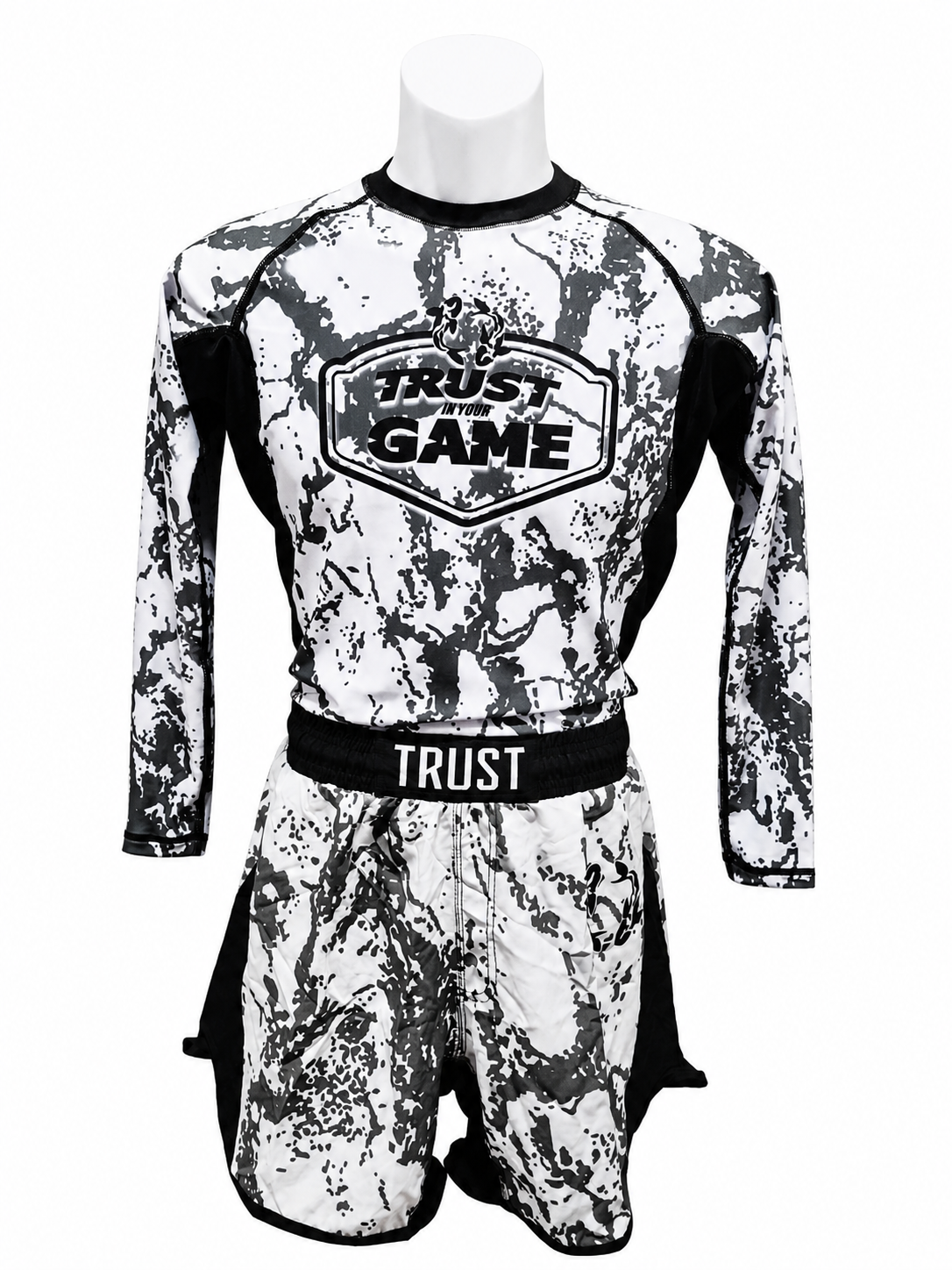 Relentless Snow BJJ Rash Guard Set – No-Gi Jiu-Jitsu Compression Gear | Trust-Clothe