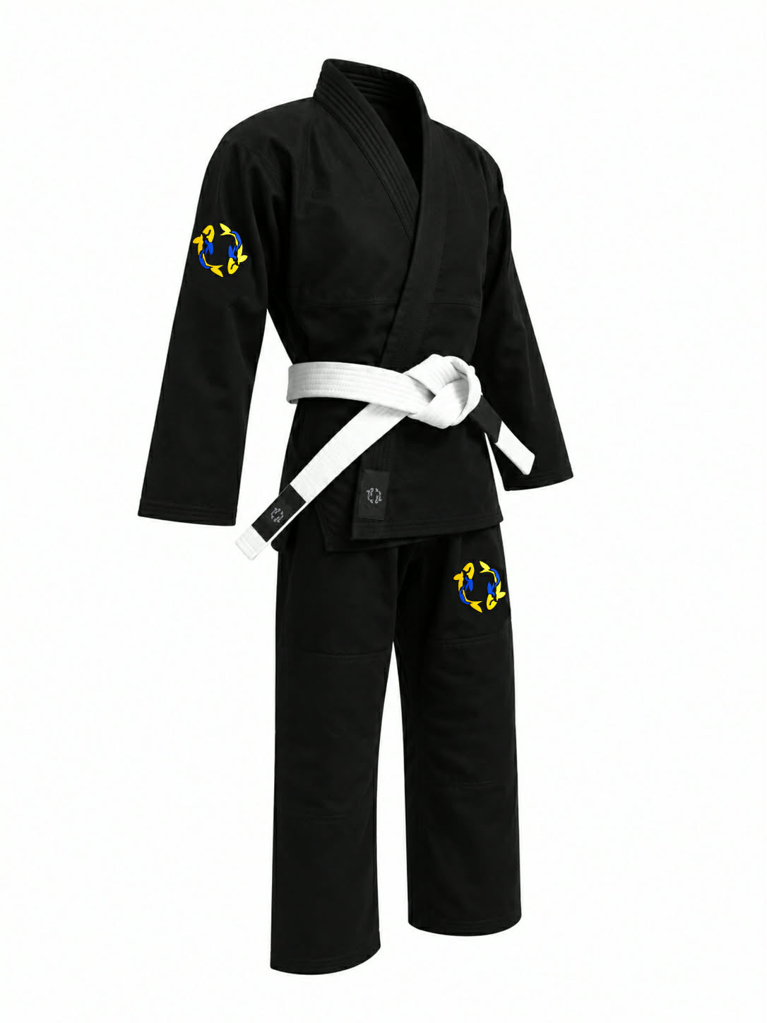 Black Gi – 390 GSM Brazilian Jiu-Jitsu Gi | Trust-Clothes