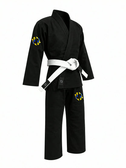 Black Gi – 390 GSM Brazilian Jiu-Jitsu Gi | Trust-Clothes