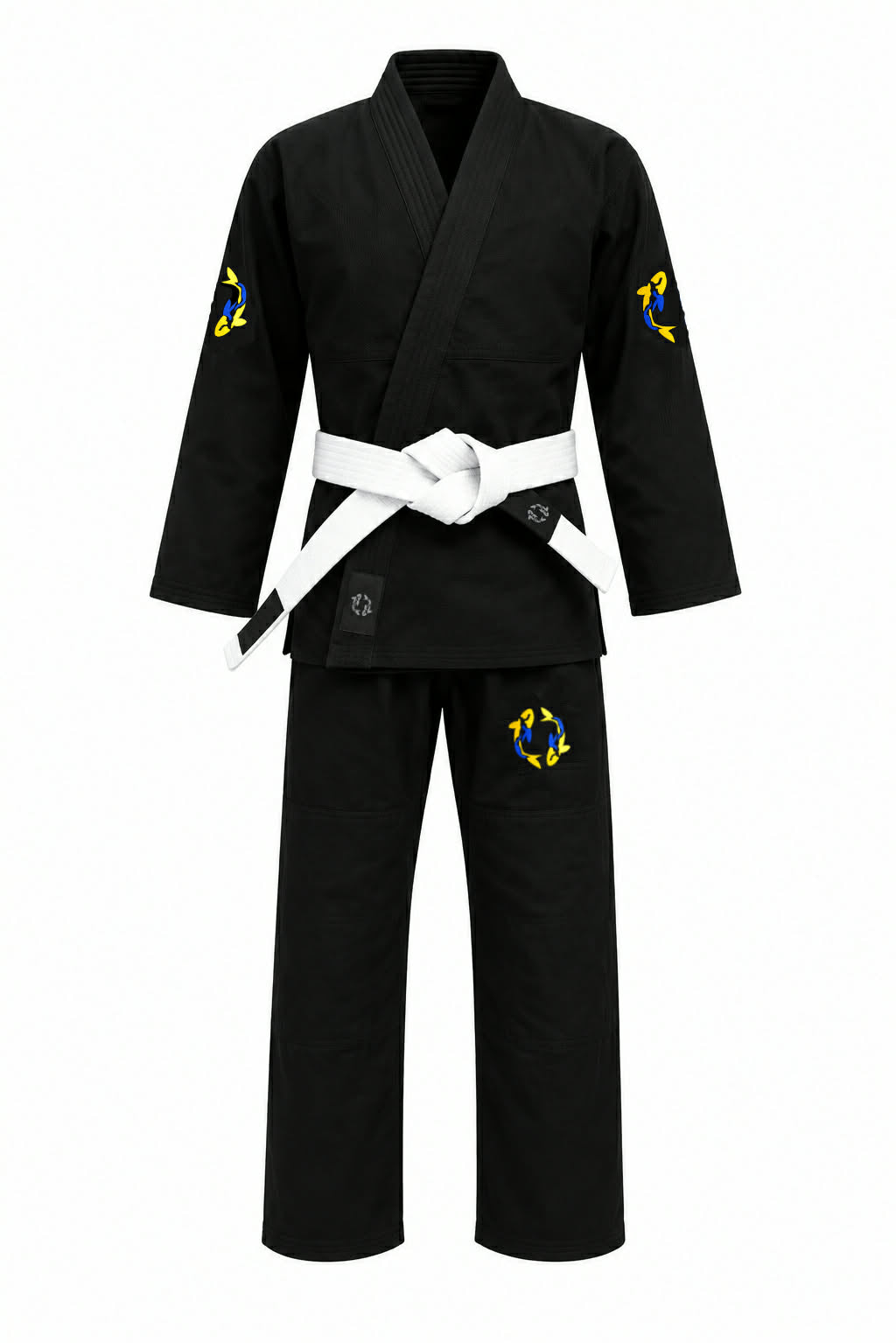 Black Gi – 390 GSM Brazilian Jiu-Jitsu Gi | Trust-Clothes