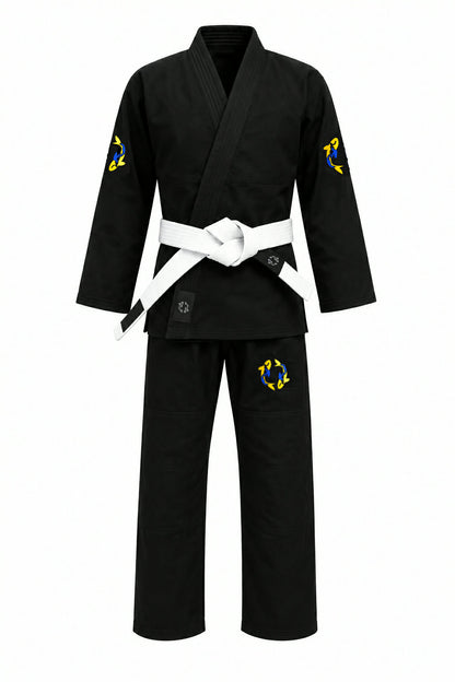 Black Gi – 390 GSM Brazilian Jiu-Jitsu Gi | Trust-Clothes