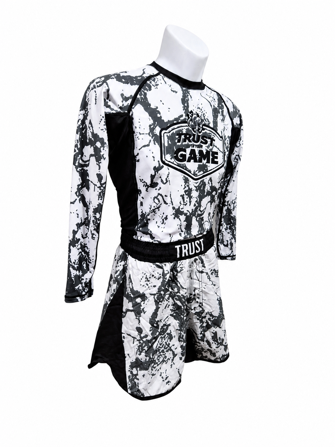 Relentless Snow BJJ Rash Guard Set – No-Gi Jiu-Jitsu Compression Gear | Trust-Clothe