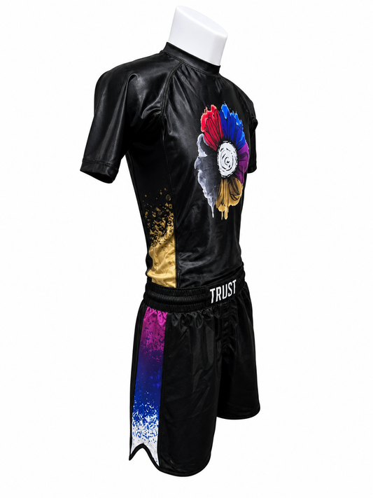 Rise Toward the Light BJJ Rash Guard Set – Sunflower Edition | Trust-Clothes