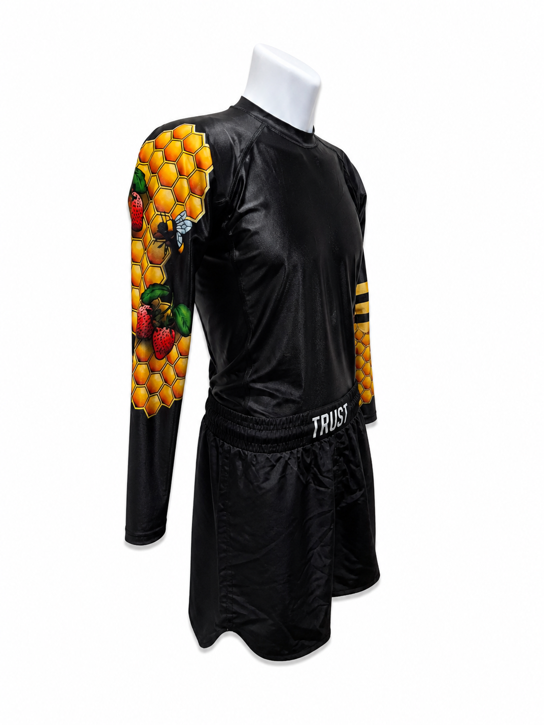 Hive Mind BJJ Rash Guard Set – No-Gi Jiu-Jitsu Compression Gear | Trust-Clothes