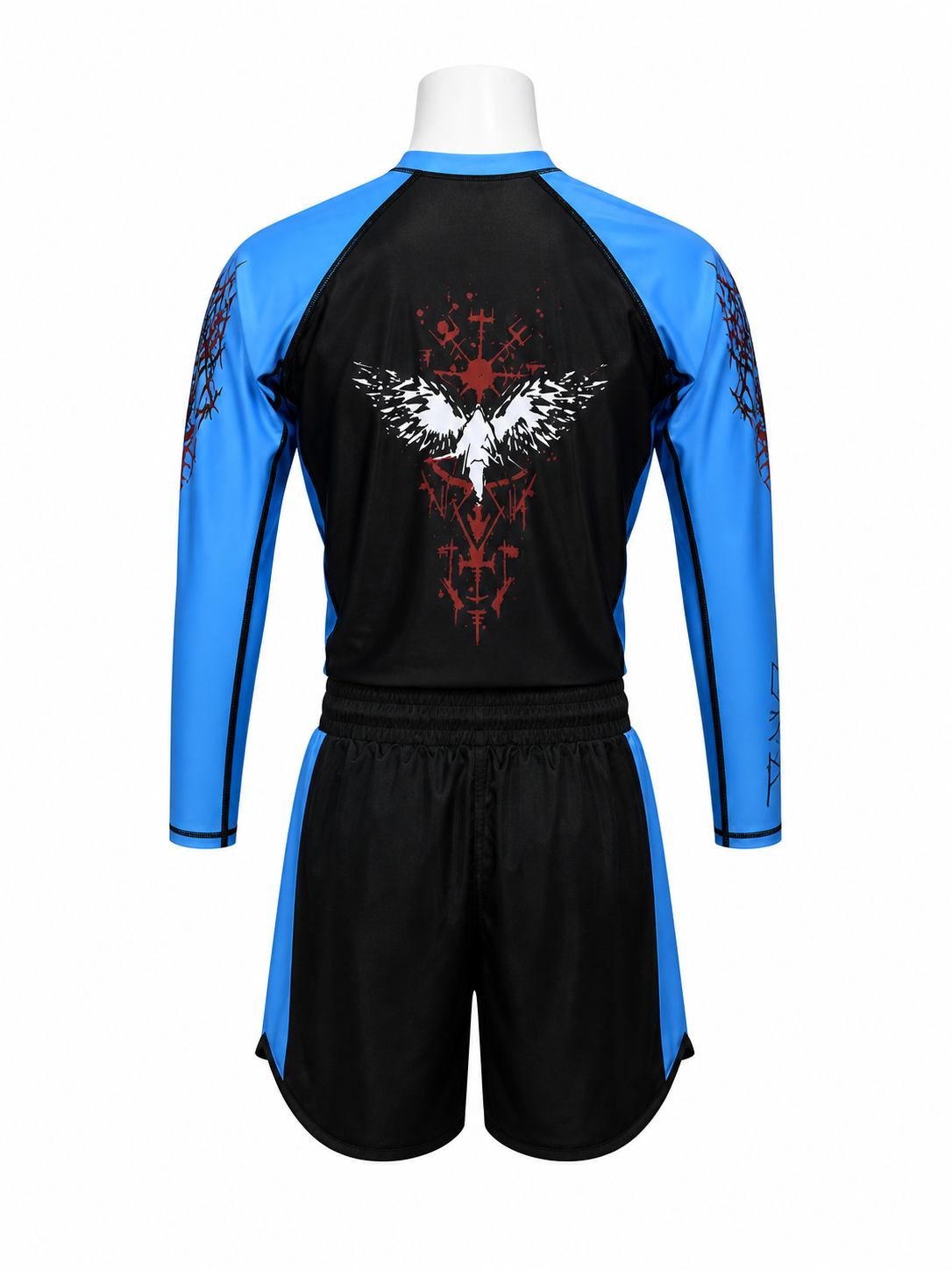 Fallen Valkyrie BJJ Rash Guard Set – No-Gi Jiu-Jitsu Compression Gear | Trust-Clothes